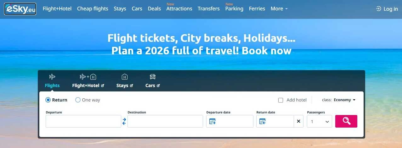 Ekraanitõmmis esky.eu lehelt