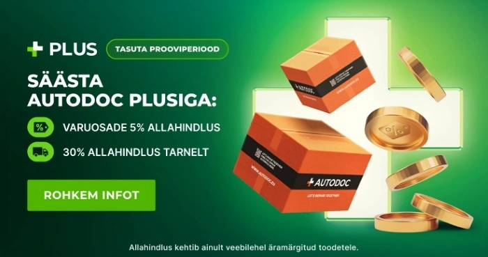 Kampaaniabänner autodoc.ee veebilehelt