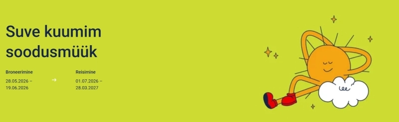 Kampaaniabänner airbaltic.com veebilehelt