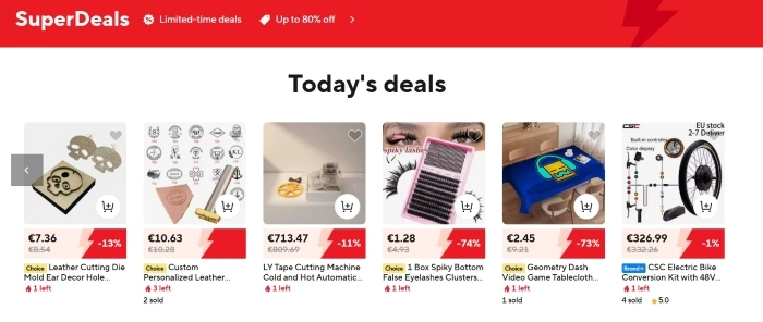 Kuvatõmis aliexpress.com lehelt